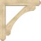 Ekena Millwork Legacy Craftsman Rough Sawn Bracket w/ Offset Brace, Douglas Fir, 8"W x 46"D x 46"H BKT0806X46X46LEC04RDF - alternate 4